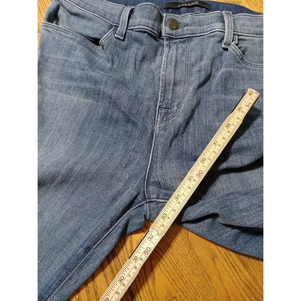 J BRAND Jeans Womens 30 BLUE Summer Spring Preowned FLARE FLARED ? Winter Used - Picture 4 of 8